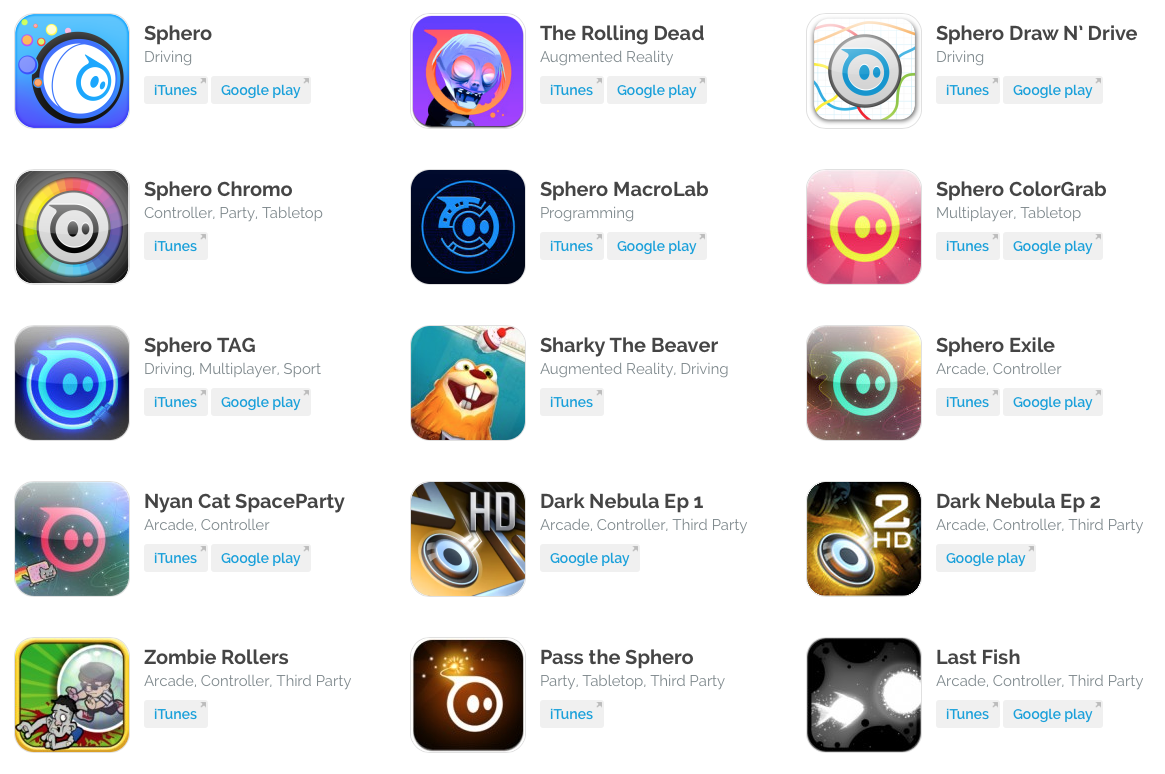 Sphero Apps